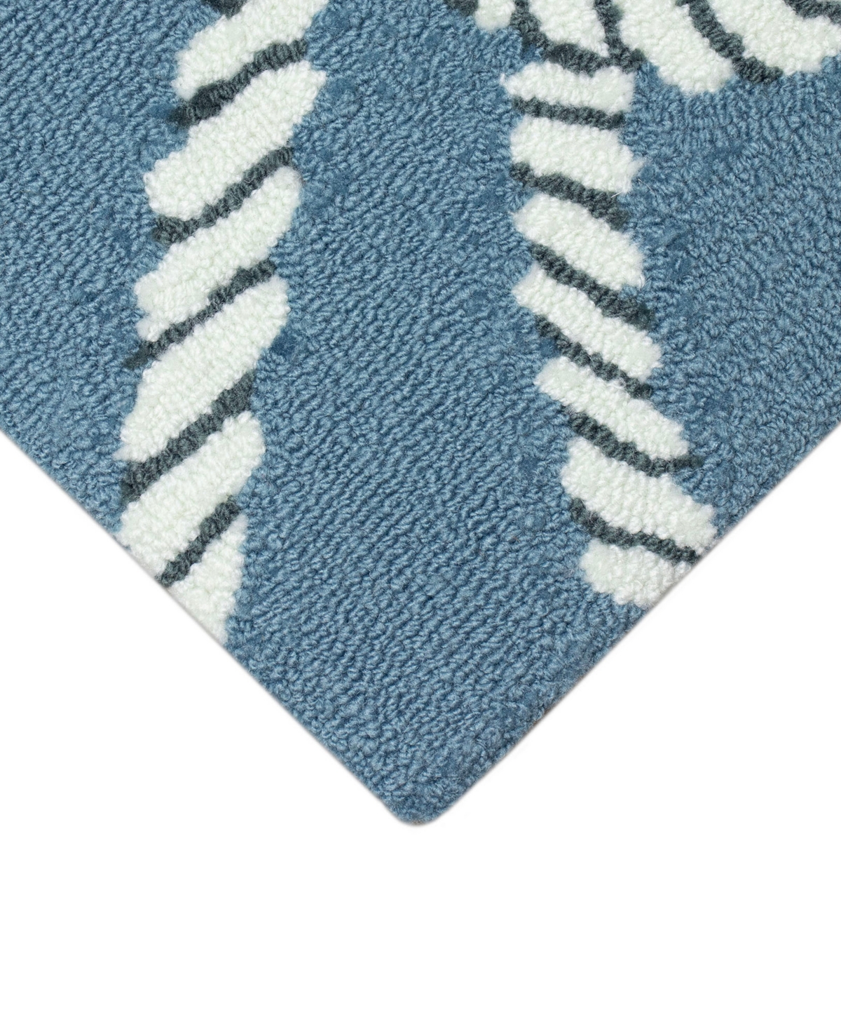 Liora Manne Frontporch Captain's Wheel 2'x3' Area Rug In Blue