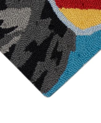 Frontporch Pickled Pups 1'8"x2'6" Area Rug