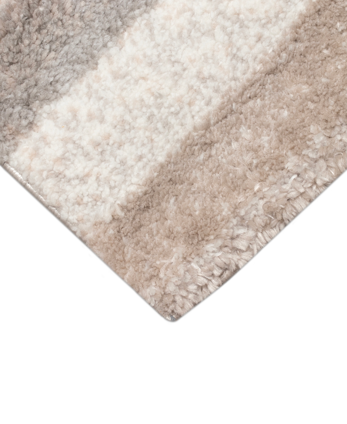 Liora Manne Fiord Stripe 1'11"x7'6" Runner Area Rug In Neutral