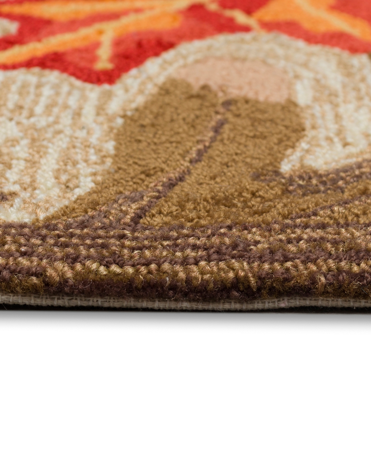 Liora Manne Ravella Falling Leaves 2'x3' Area Rug In Tan