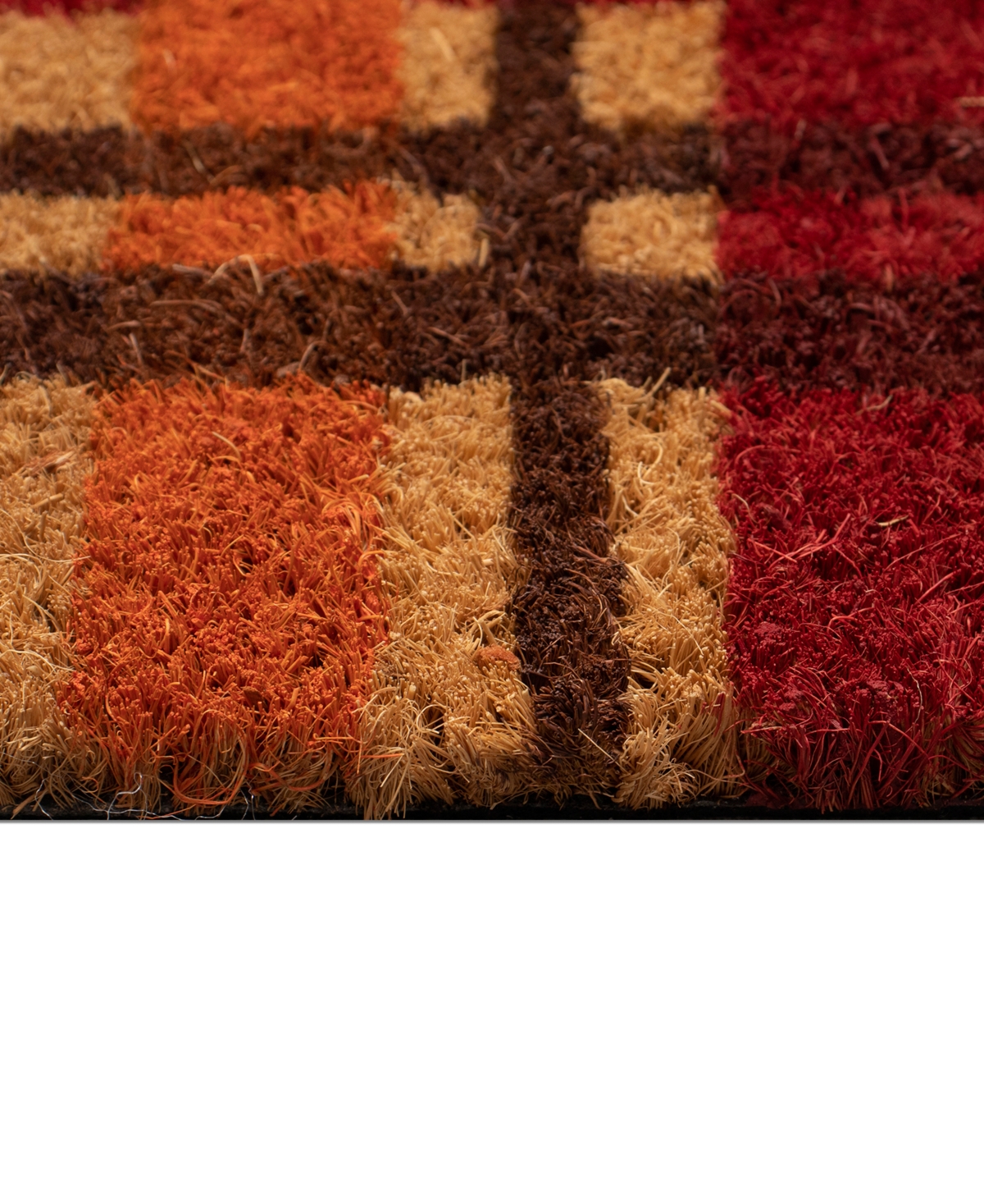 Liora Manne Natura Plaid 2'x3' Area Rug In Autumn