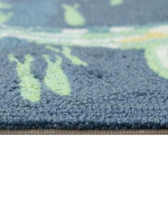 Liora Manne Frontporch Siren Sighting Rug Collection In Ocean