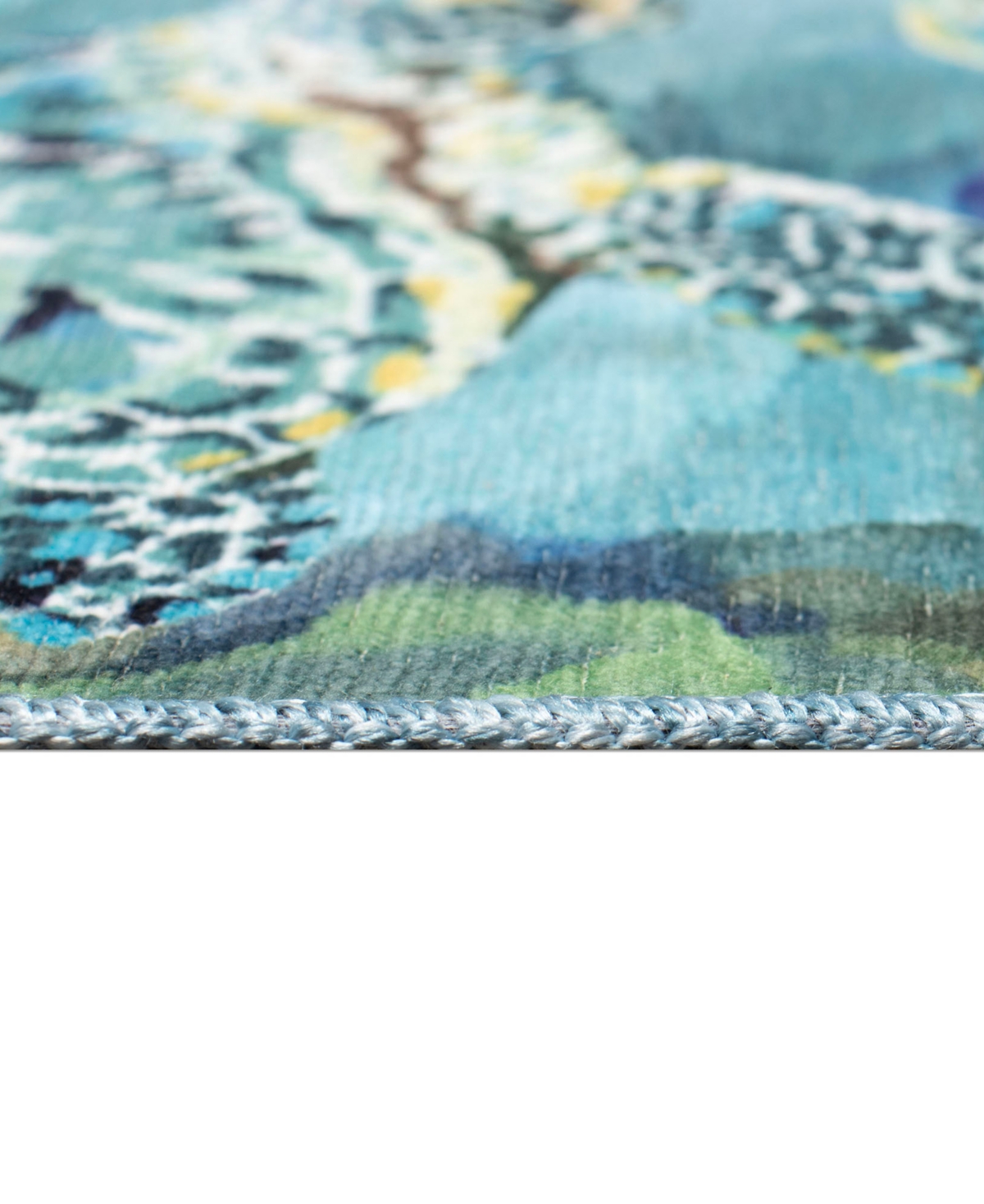 Liora Manne Impressions Seaturtles 2'5"x3'11" Area Rug In Ocean
