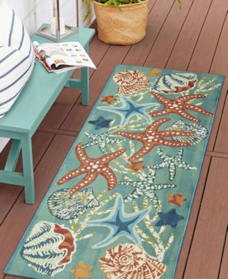 Esencia Starfish Song 1'11"x4'11" Runner Area Rug