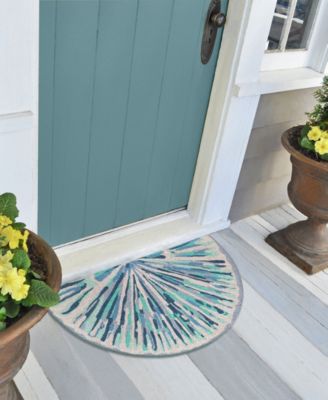 Natura Scallop 1'6"x2'6" Area Rug