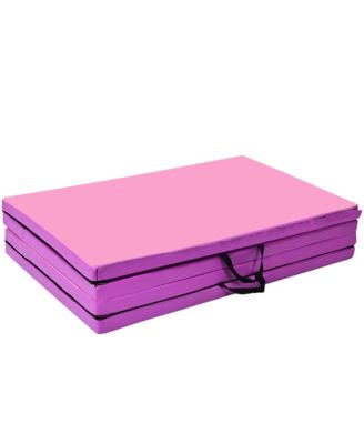 Folding Panel Gym Fitness Exercise Gymnastics Mat 4' x 10' x 2''