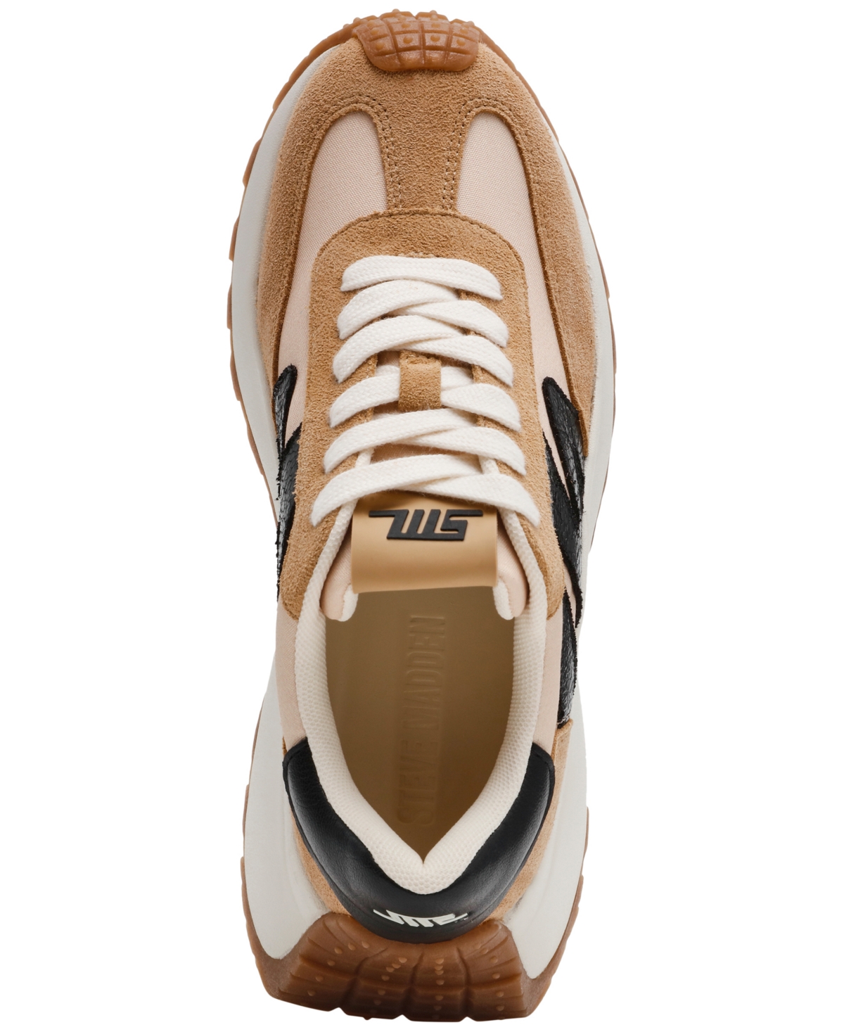 Steve Madden Women's Supercampo Chunky Lace-up Sneakers In Tan Multi