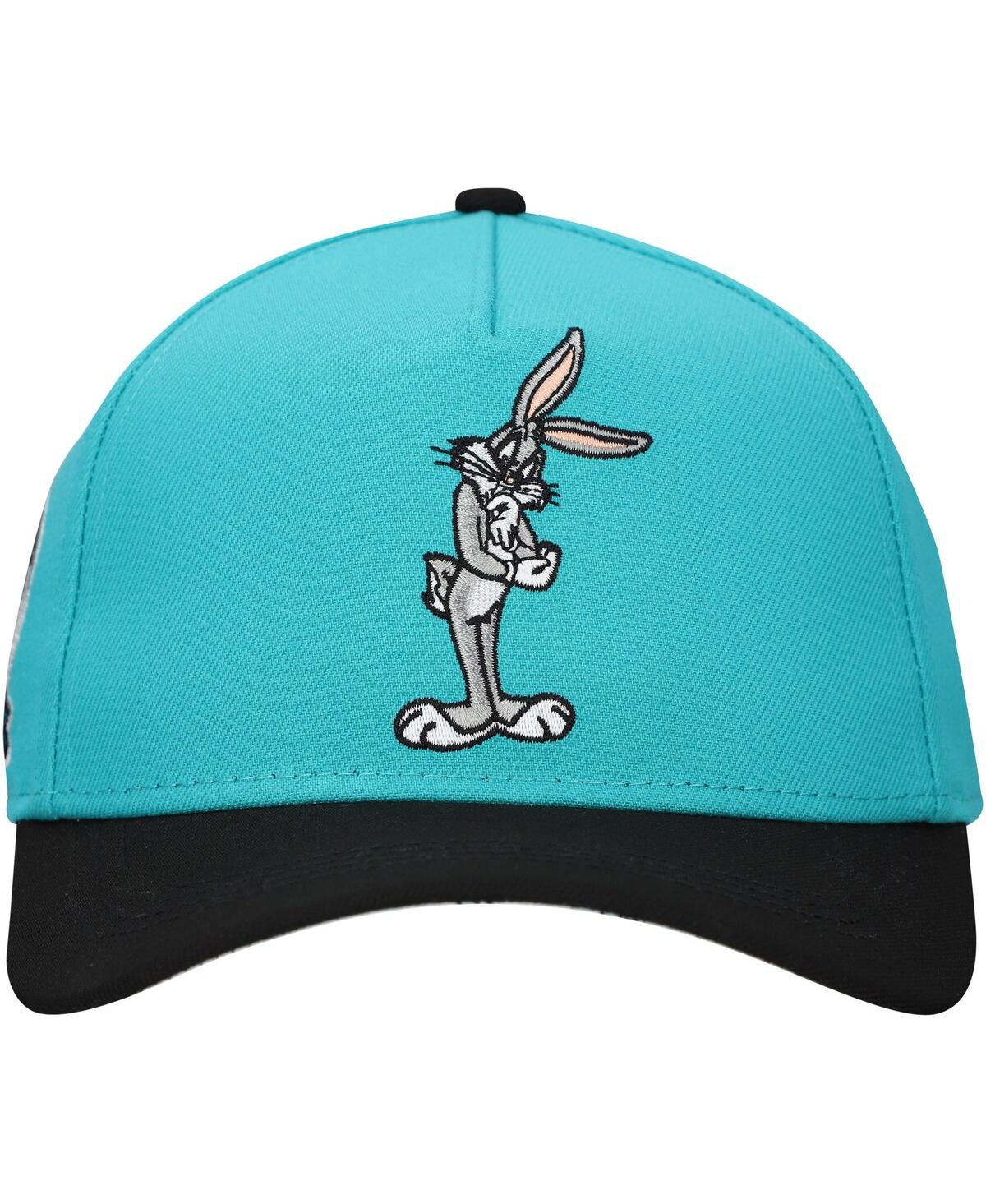 Lids Men's Teal Looney Tunes Bugs Bunny A-frame Adjustable Hat In Teal