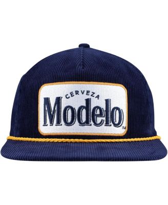 Men's Navy Modelo Corduroy Rope Golf Snapback Hat