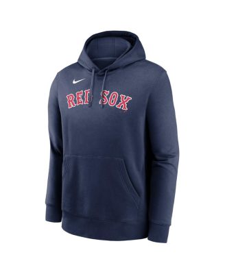 Men's David Ortiz Navy Boston Red Sox Player Name & Number Club Pullover Hoodie