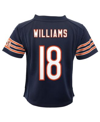 Baby Boys and Girls Caleb Williams Navy Chicago Bears Team Player Game Jersey