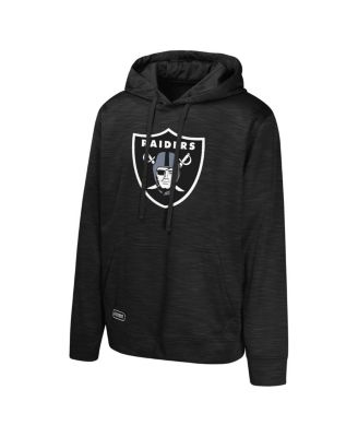 Men's Black Las Vegas Raiders Streak Fleece Pullover Hoodie