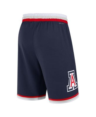 Men's Navy Arizona Wildcats Road Replica Performance Shorts