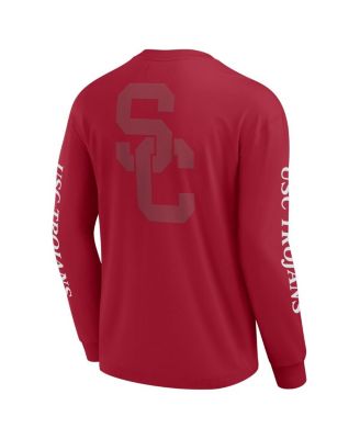 Men's Cardinal USC Trojans Strive Long Sleeve T-Shirt