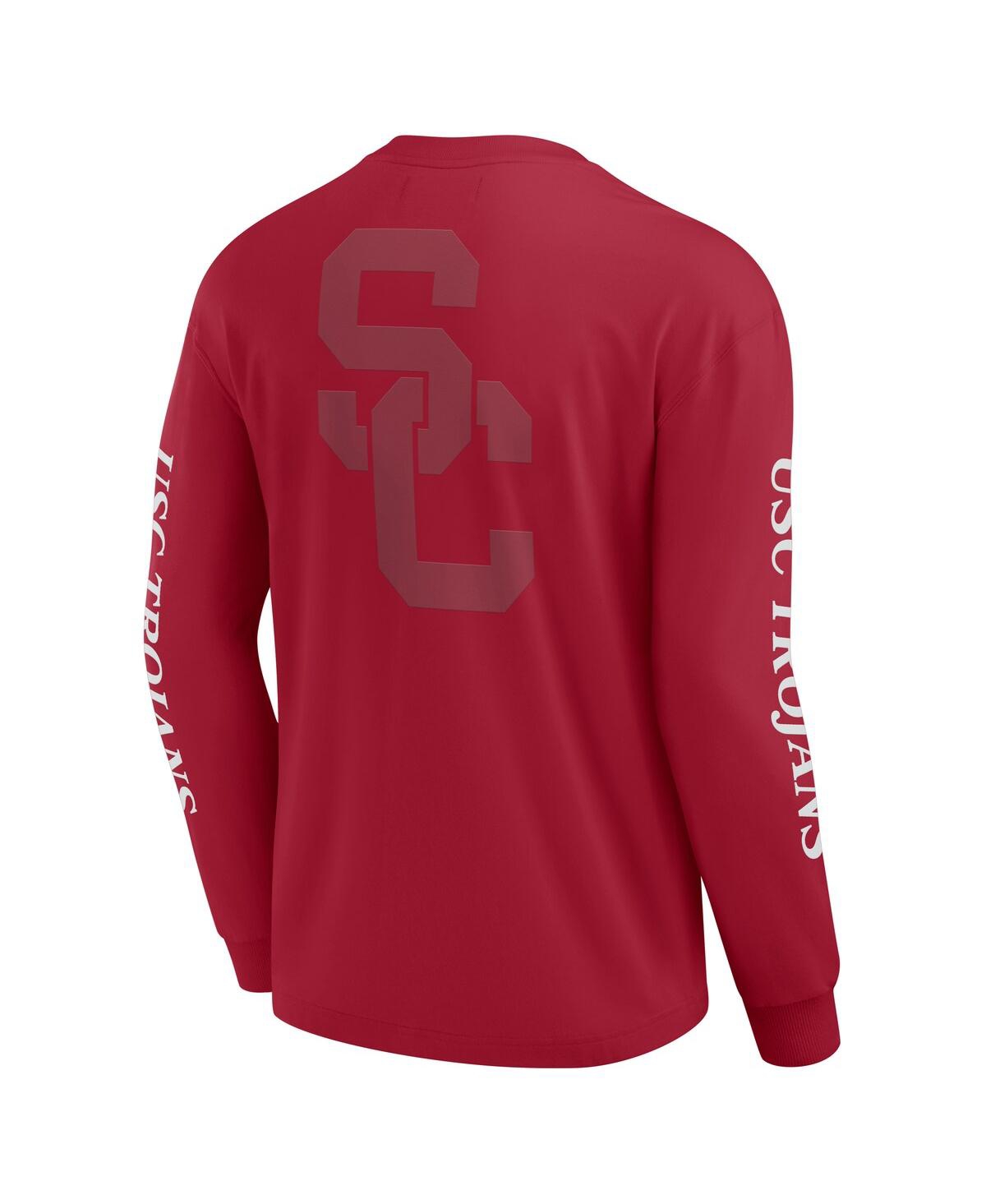 Fanatics Men's Cardinal Usc Trojans Strive Long Sleeve T-shirt In Cardinal