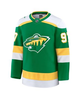 Men's Kirill Kaprizov Green Minnesota Wild Alternate Premium Jersey