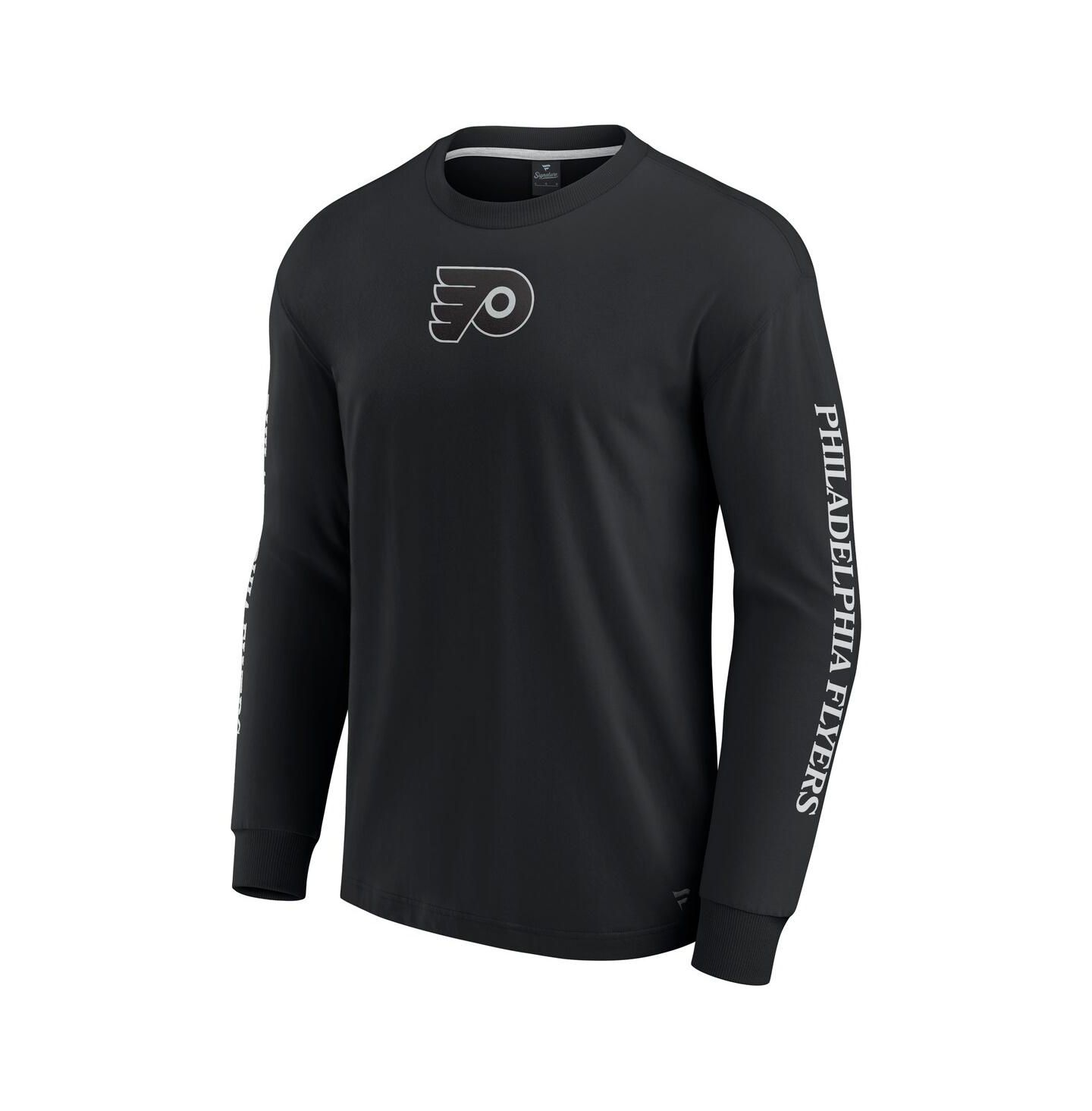Мужская футболка Fanatics Black Philadelphia Flyers Elements Strive Long Sleeve — фото 2