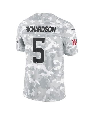 Men's Anthony Richardson Arctic Camo Indianapolis Colts 2024 Salute to Service Limited Jersey