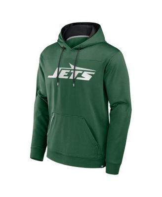 Men's Green New York Jets Defender Pullover Hoodie