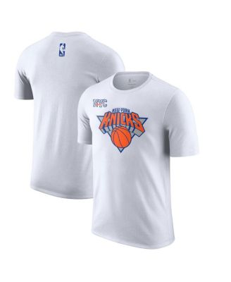Nike - Men's White New York Knicks 2024/25 City Edition Essential Logo T-Shirt