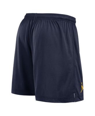 Men's White/Navy Michigan Wolverines Primetime Reversible Shorts