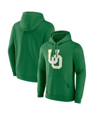 Fanatics - Men's Green Oregon Ducks Fleece Pullover Hoodie