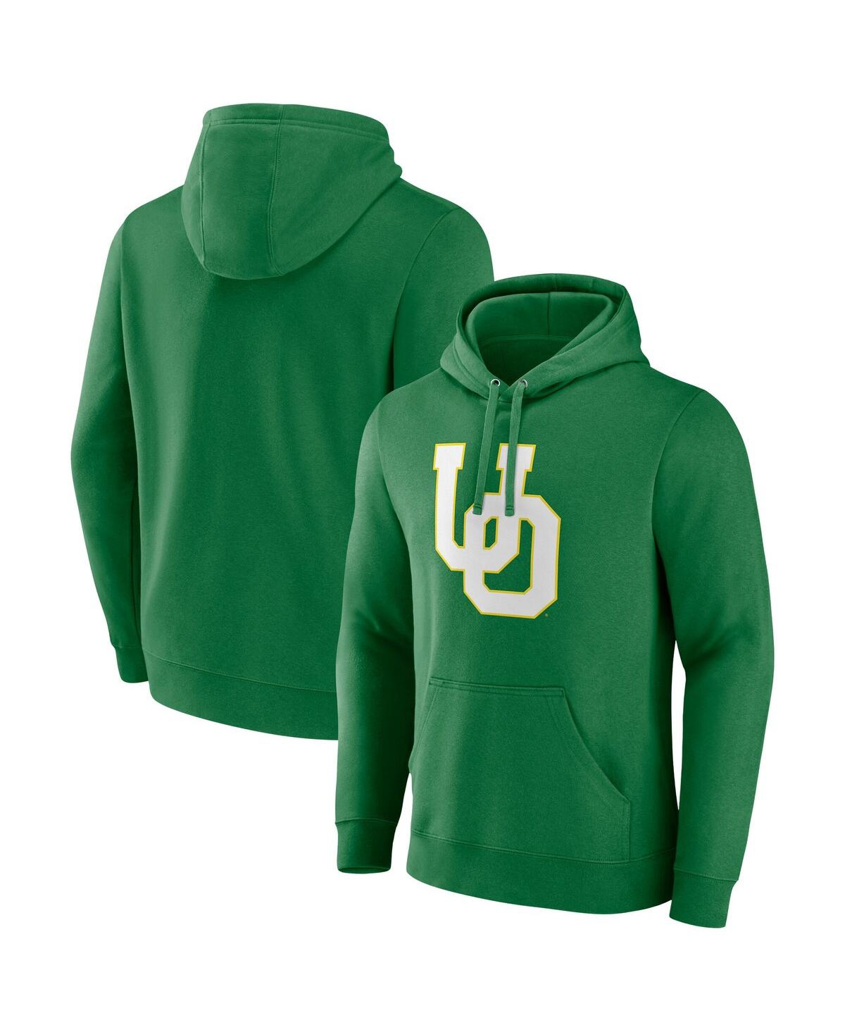 Men's Green Oregon Ducks Fleece Pullover Hoodie - Green