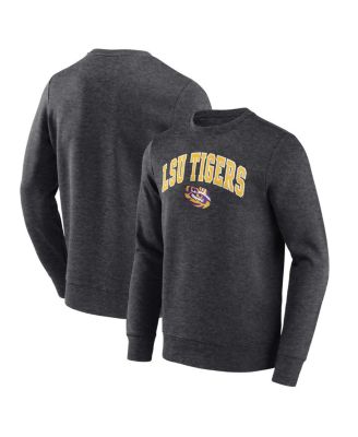 Fanatics - Men's Charcoal LSU Tigers Core Long Sleeve T-Shirt