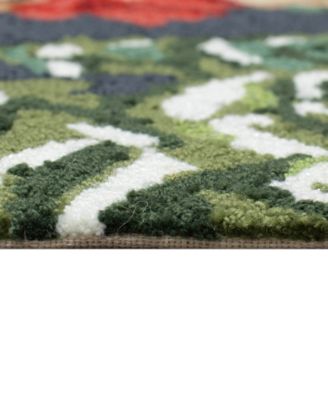 Frontporch Winter Sled Dog 1'8"x2'6" Area Rug