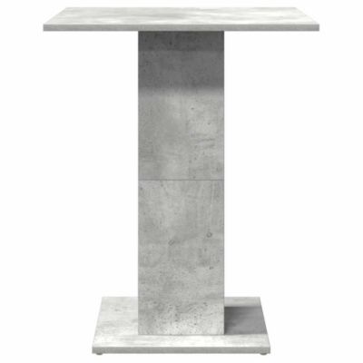 Bistro Table Concrete grey Engineered Wood Medium Durable
