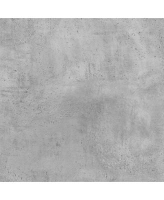 Coffee Table Concrete Gray 23.6"x23.6"x12.4" Engineered Wood