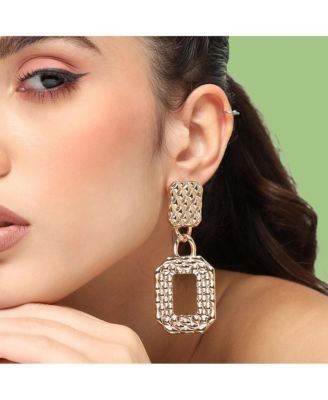 Party Stone Drop Earring