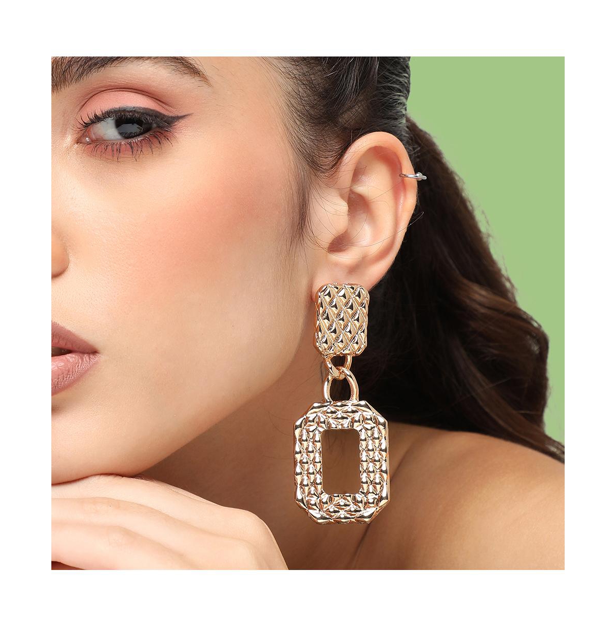 Party Stone Drop Earring