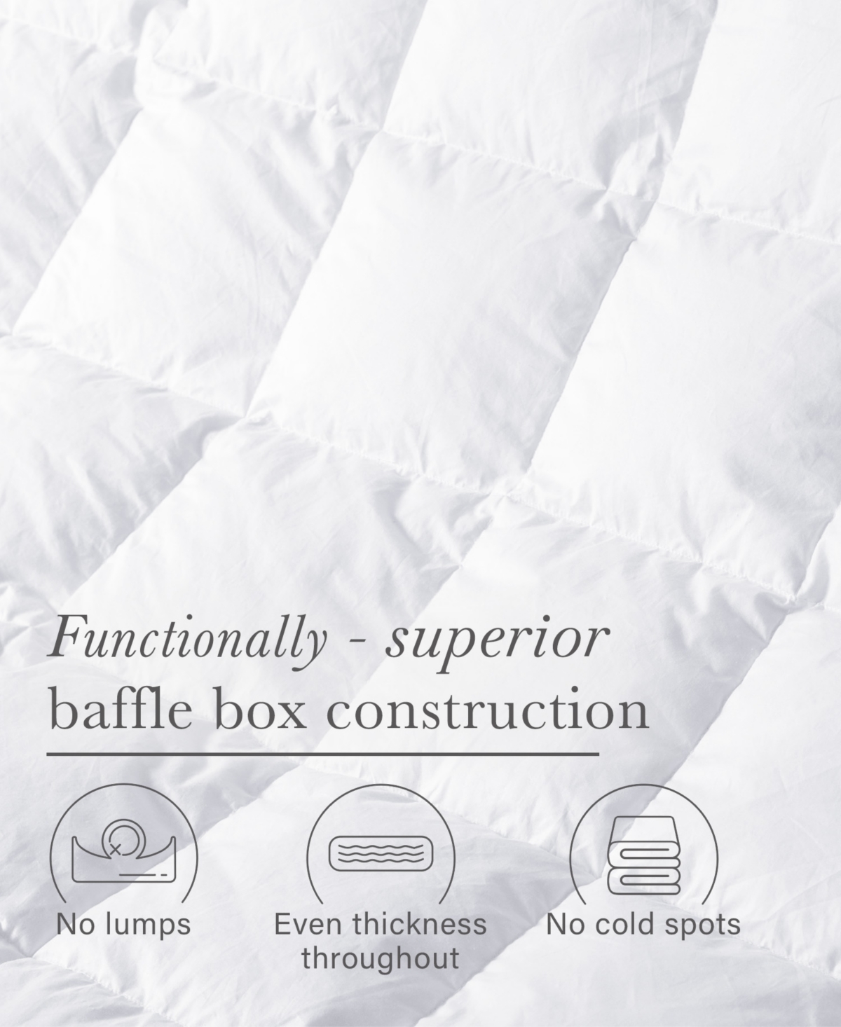 All-Season Duvet Insert, Luxury Comforter with Extra Fluffy Down-Alternative Fill by California Design Den