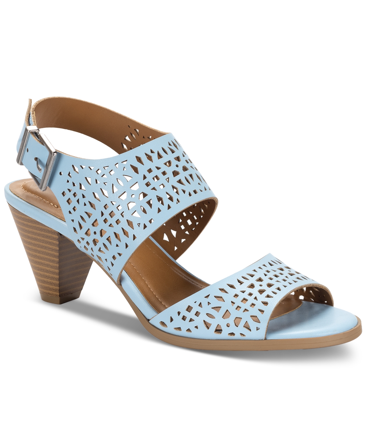Style & Co Women's Hazleyy Dress Sandals, Exclusively At Macy's In Dream Blue