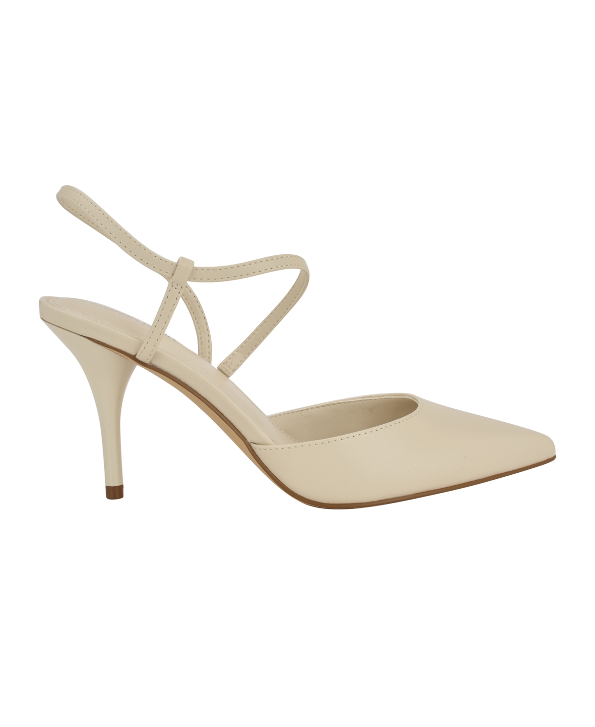 Calvin Klein Women's Cordera Pointy Toe Stiletto Pumps In Ivory