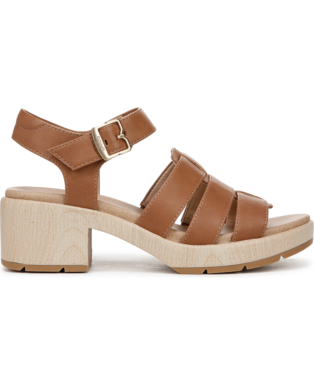 DR. SCHOLL'S WOMEN'S OH KAY BLOCK HEEL DRESS SANDALS 