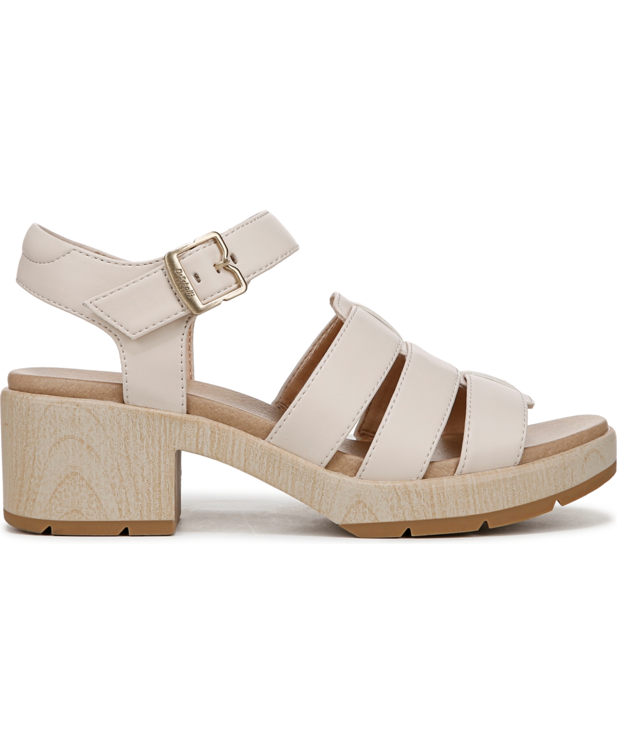 DR. SCHOLL'S WOMEN'S OH KAY BLOCK HEEL DRESS SANDALS 