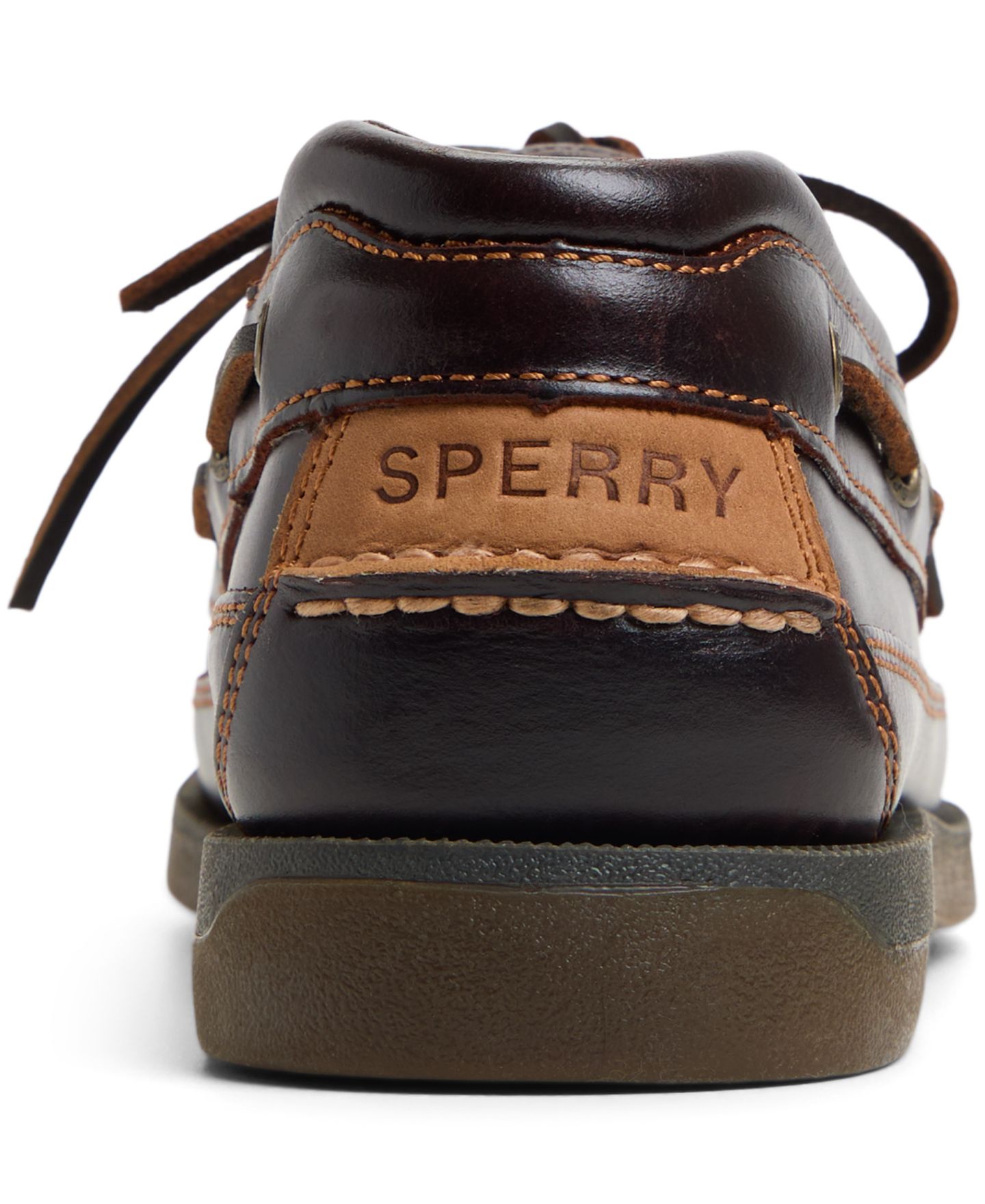 Мужские туфли Sperry Mako 2-Eye Boat, цвет: Amaretto — фото 3