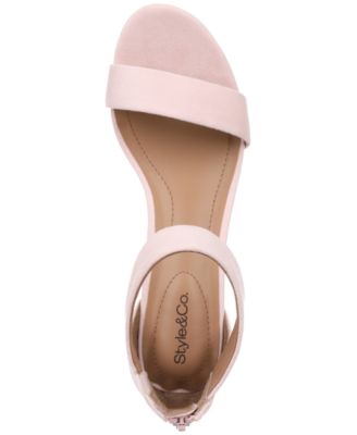 Style & Co Paycee Two-Piece Dress Sandals, Created for Macy's 