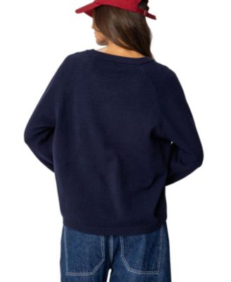 Women's Martha Oversized V Neck Sweater