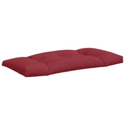 Pallet Cushion Set of 3 Red 100% polyester Regular