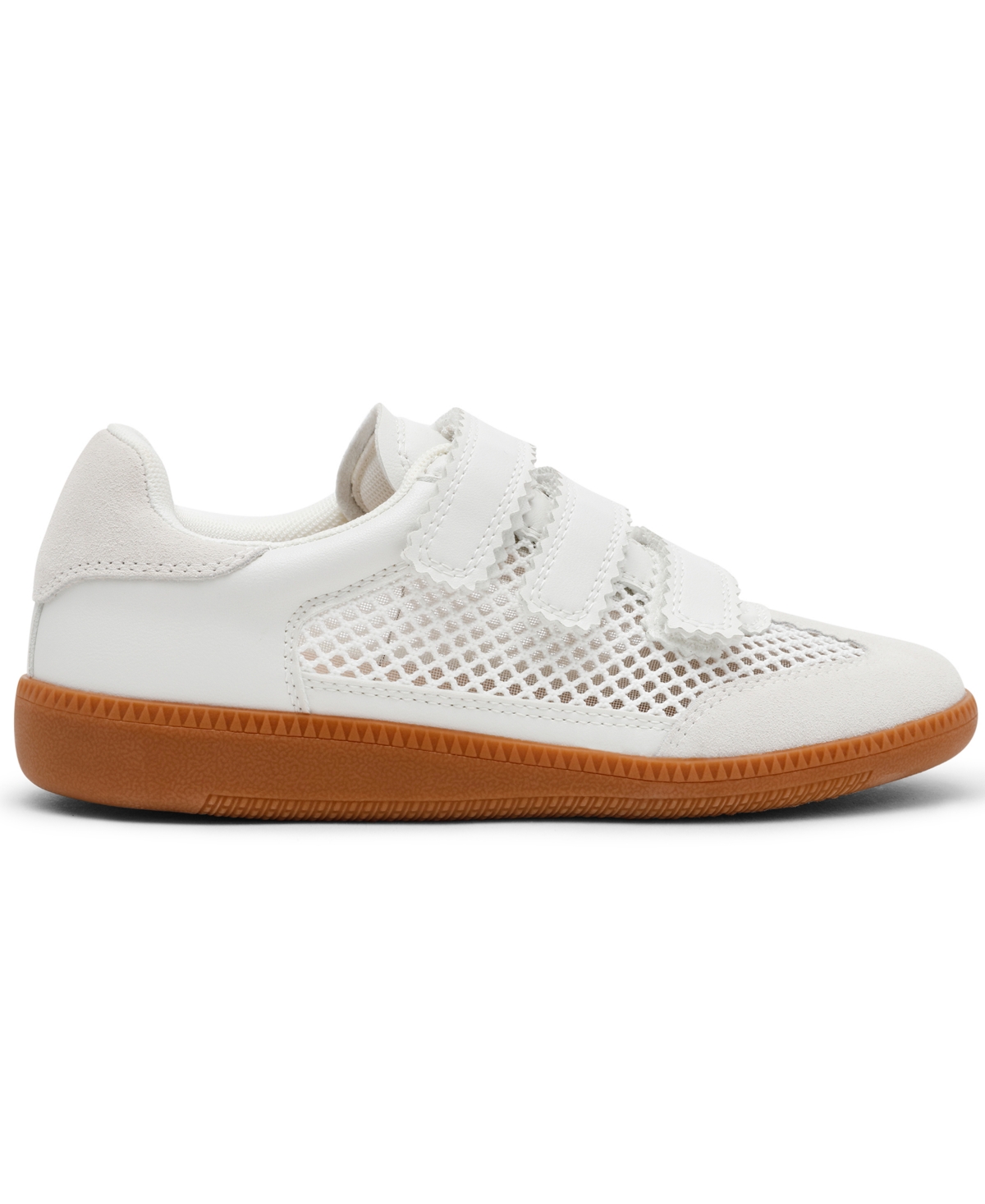 Steve Madden Women's Momentum-m Mesh Sneakers In White Mesh