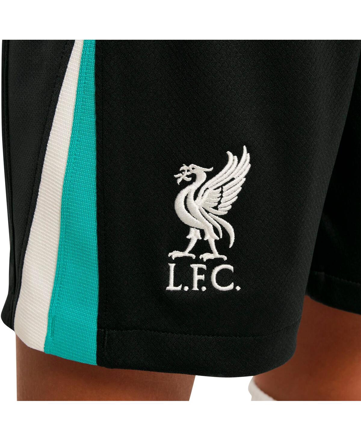 Nike Big Boys And Girls Navy Liverpool 2024/25 Away Stadium Shorts In Navy