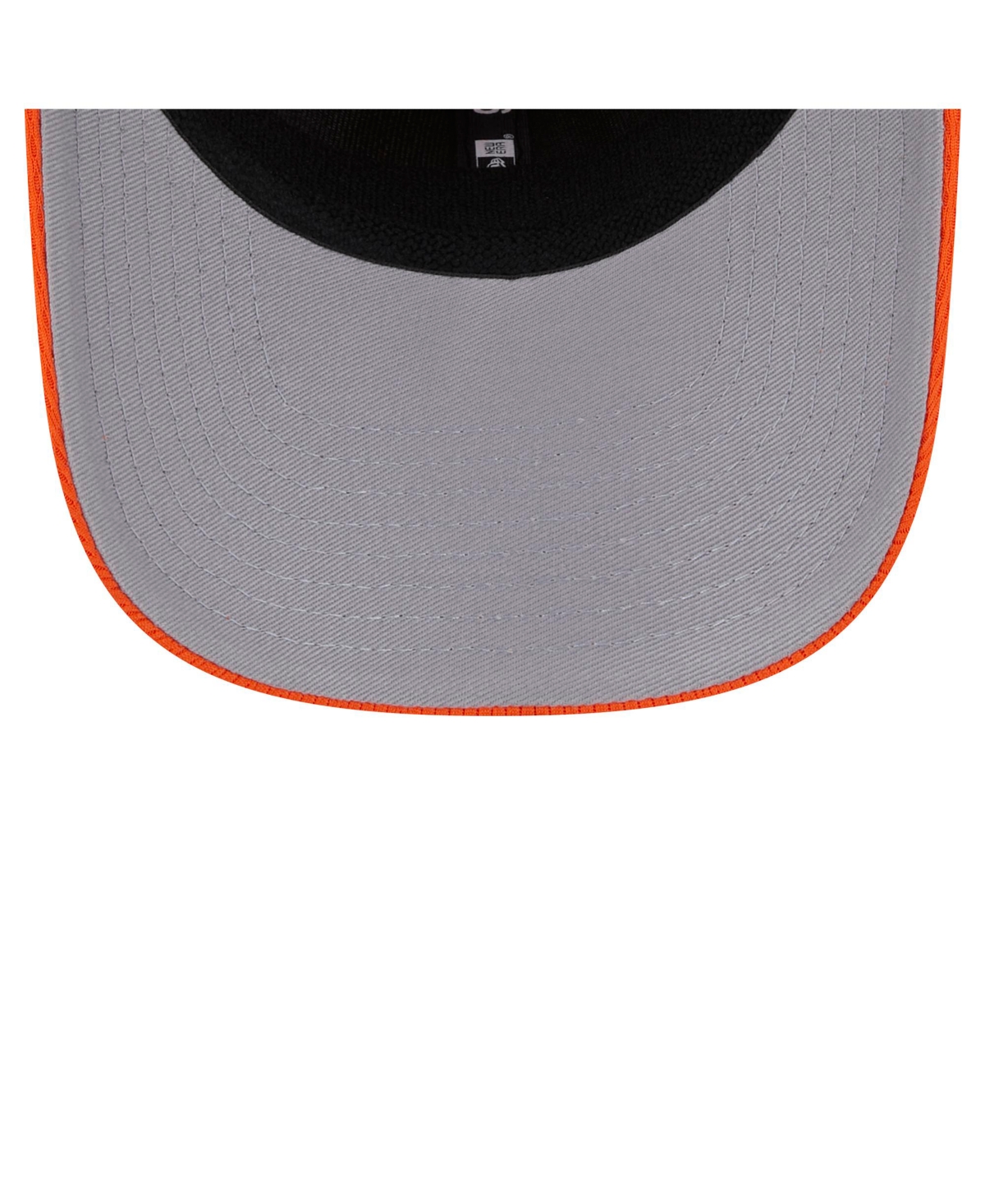 NEW ERA MEN'S ORANGE DENVER BRONCOS ADVENTURE PATCHED 9SEVENTY STRETCH-SNAP ADJUSTABLE HAT 