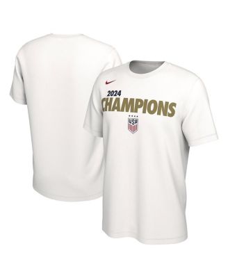 Nike - Men's White USWNT 2024 Summer Olympics Gold Medal T-Shirt