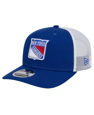 New Era - Men's Blue New York Rangers Core Trucker 9SEVENTY Stretch-Snap Hat