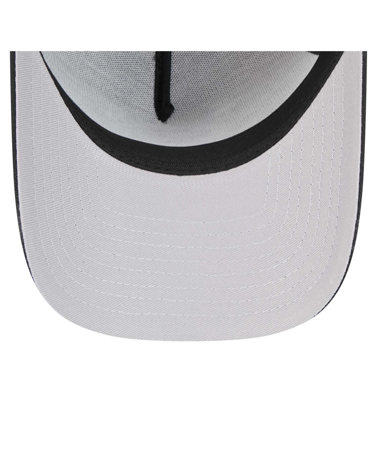 NEW ERA MEN'S BLACK LOS ANGELES DODGERS 9FORTY A-FRAME ADJUSTABLE HAT 