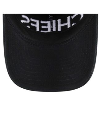 Women's Black Kansas City Chiefs Cece 9TWENTY Adjustable Hat