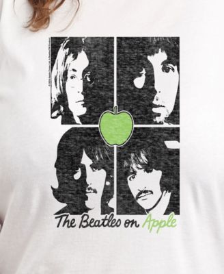 Plus Size The Beatles Apple Graphic Pullover T-shirt